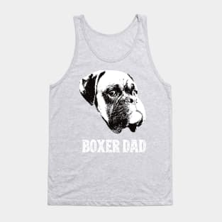 Boxer Dog Dad Tank Top